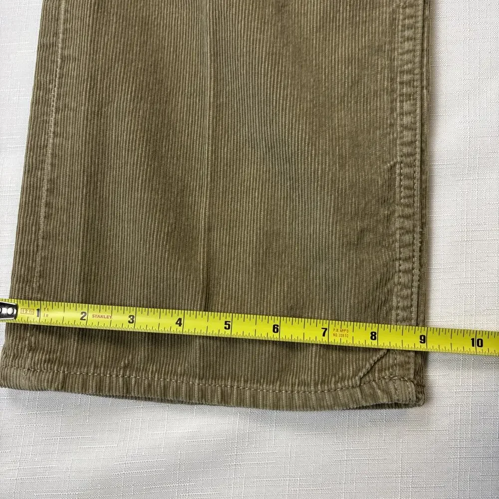 Banana Republic Pima Cotton Corduroy Jeans Pants Mens Size 36x32 Tan Meas 36x32